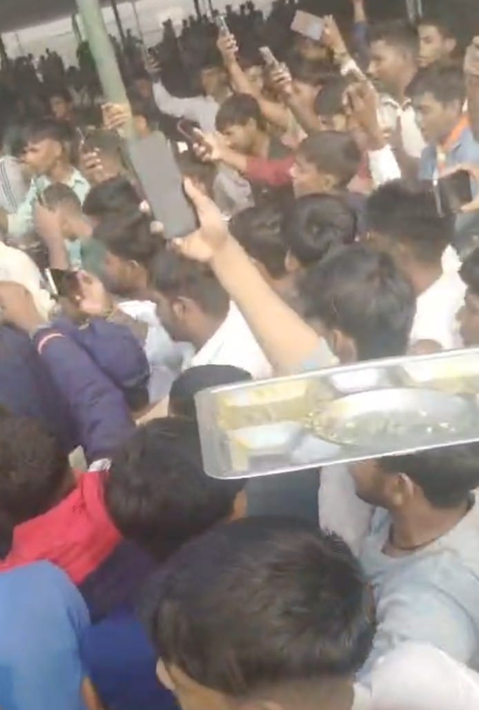 Jamboree: Uproar over serving of bad food, administration busy investigating viral video