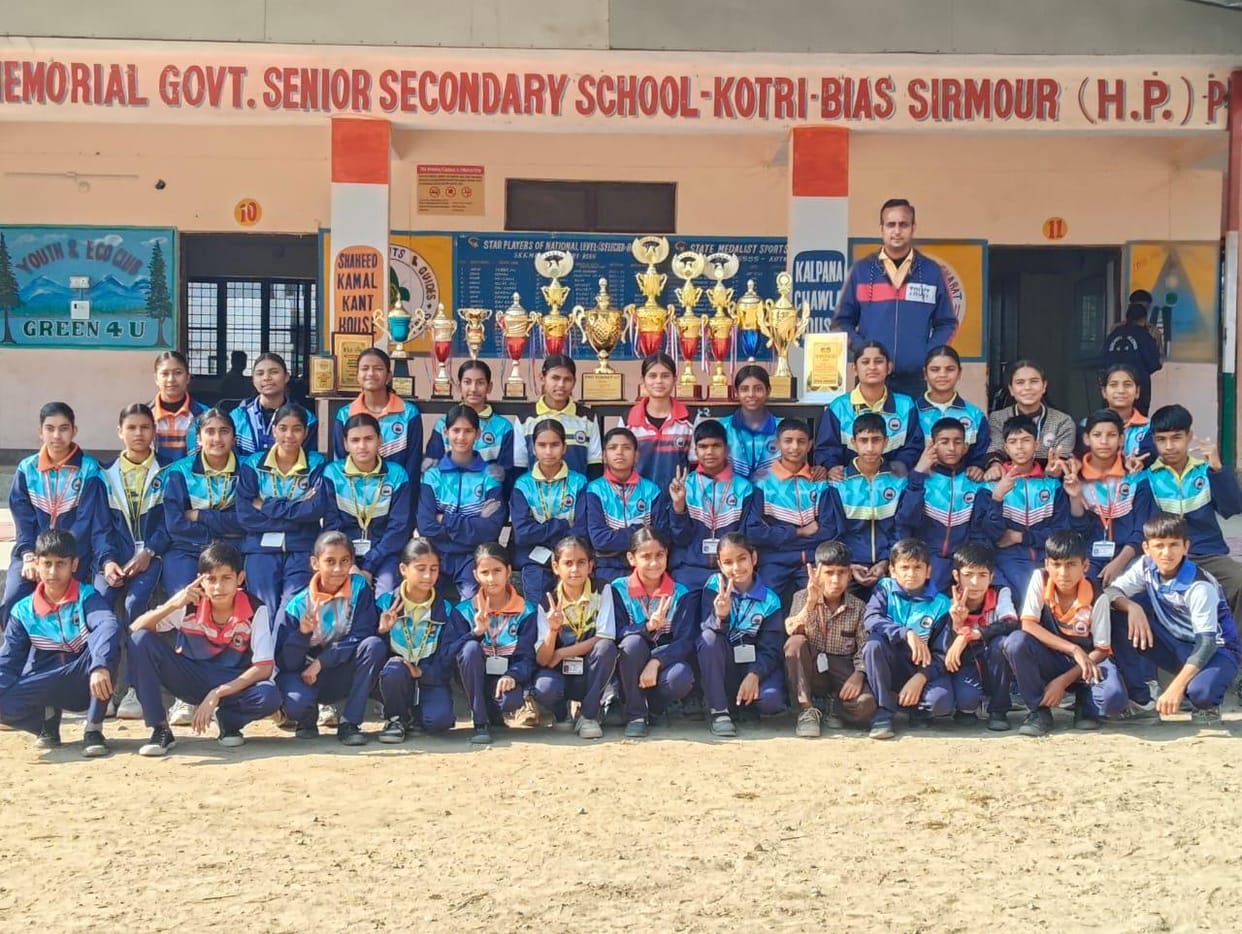 Players of Kotdi Vyas School won 15 trophies