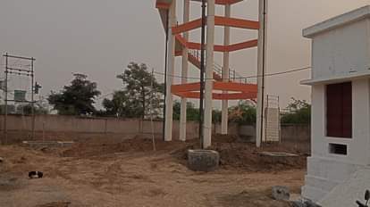 Somehow the tank was built... Even after six months, water could not be arranged