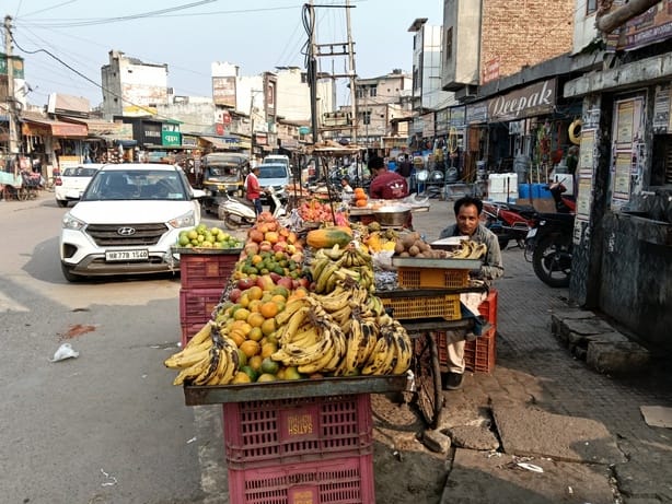 Shopkeepers have also encroached upon the footpaths, causing havoc in the city.
