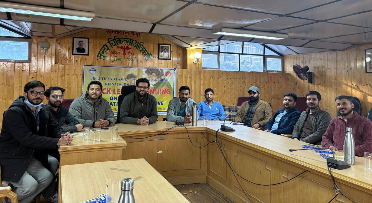 Dr. Tenzin Ringchen takes over the reins of the Kinnaur Medical Officers Association