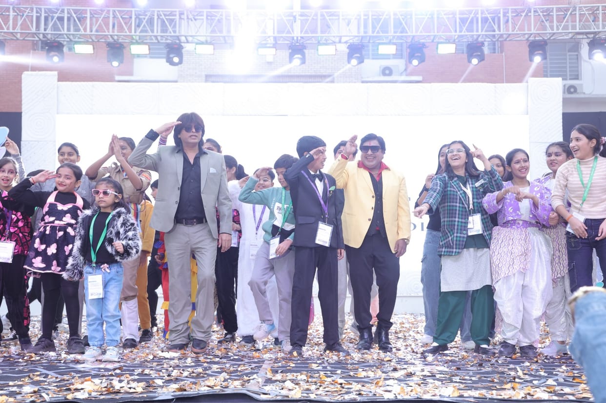 Students displayed their talent in the annual function.