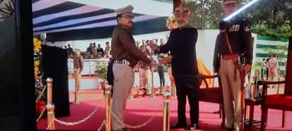 Harnoda boy Ram Dogra received President's Police Medal