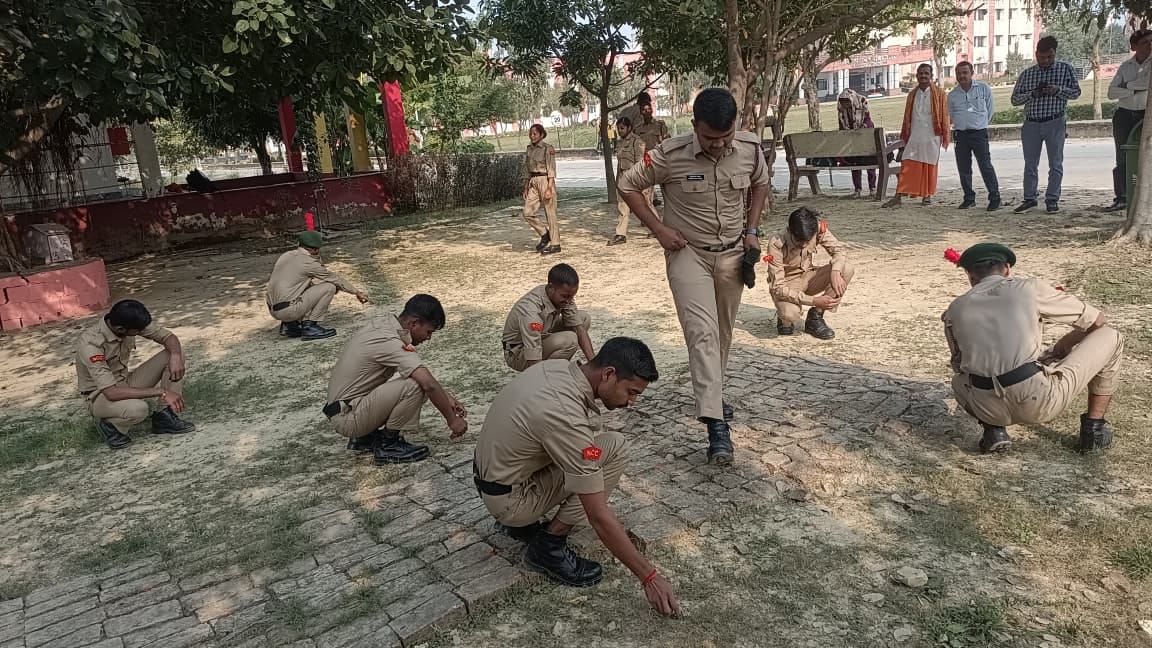 Siddharthnagar News : Cadets clean up on NCC day