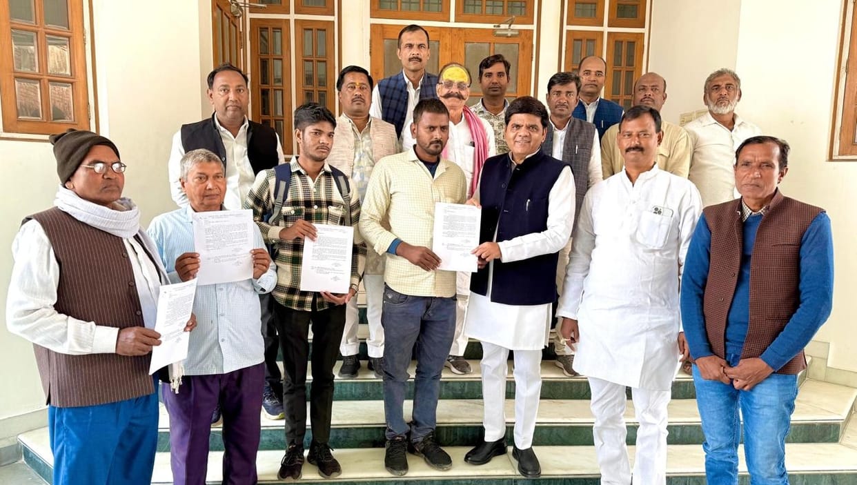 The MLA gave cheques worth over Rs 4 lakh to seriously ill patients.
