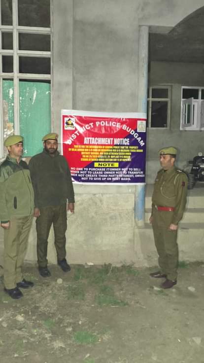 Budgam, Property Seized, Drug Smuggler