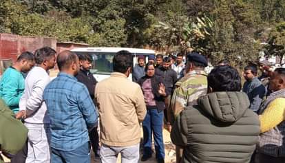 Hotmix plant installed without permission under high tension line seized