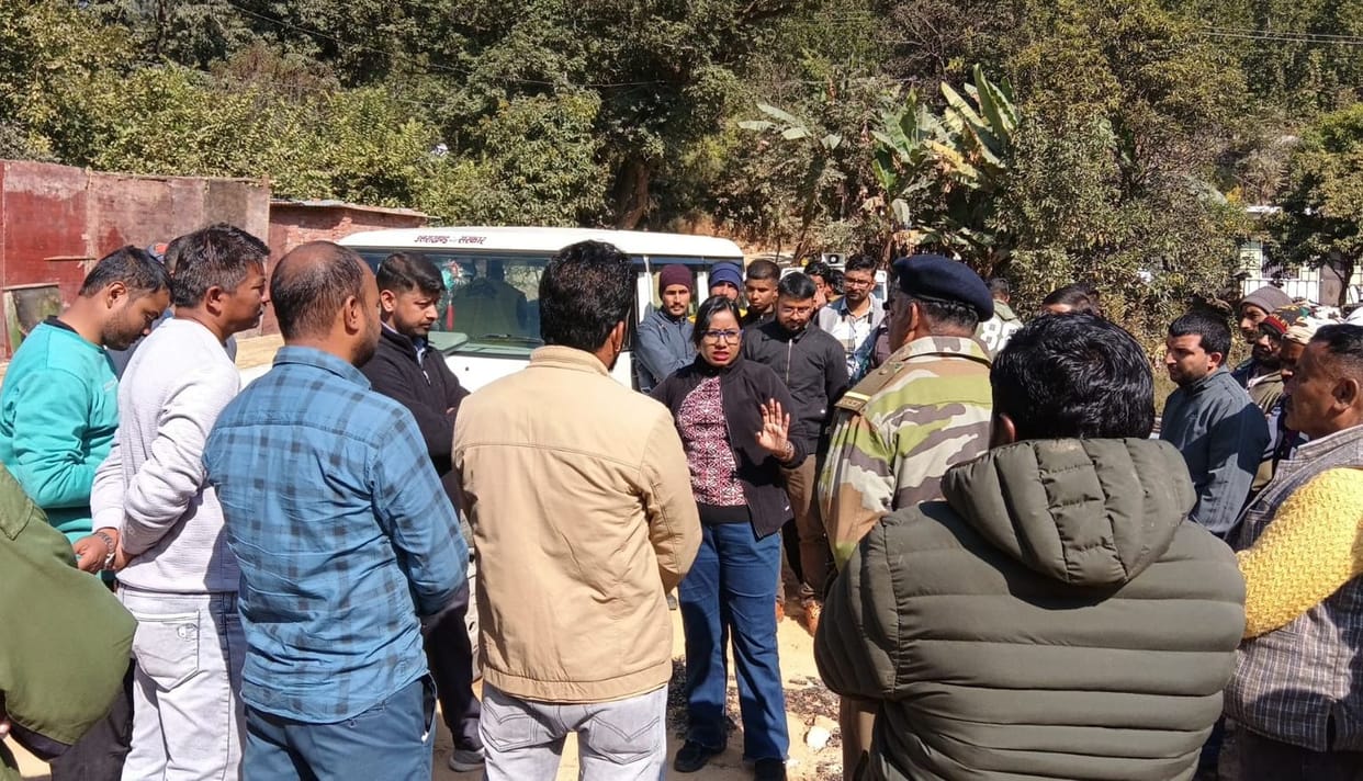 Hotmix plant installed without permission under high tension line seized