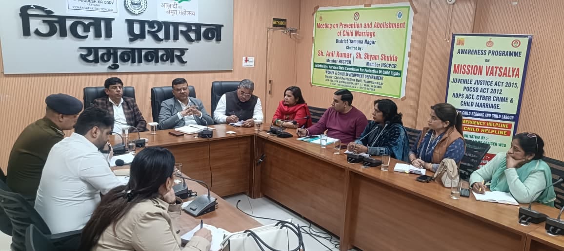 Discussion on child marriage prevention and child protection laws