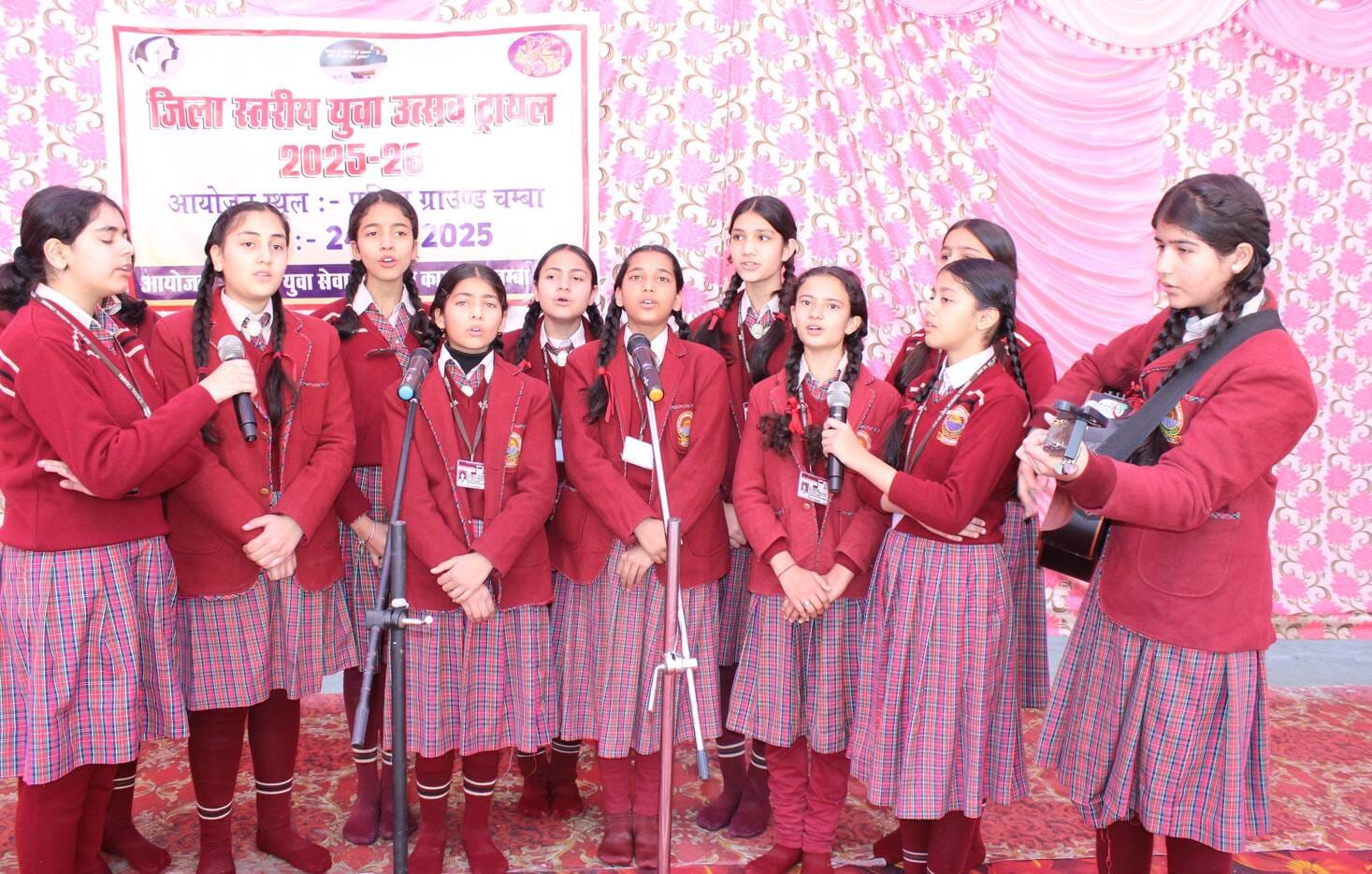 Rishi in story writing and Yashvardhan in speech competition selected for Yuva Utsav