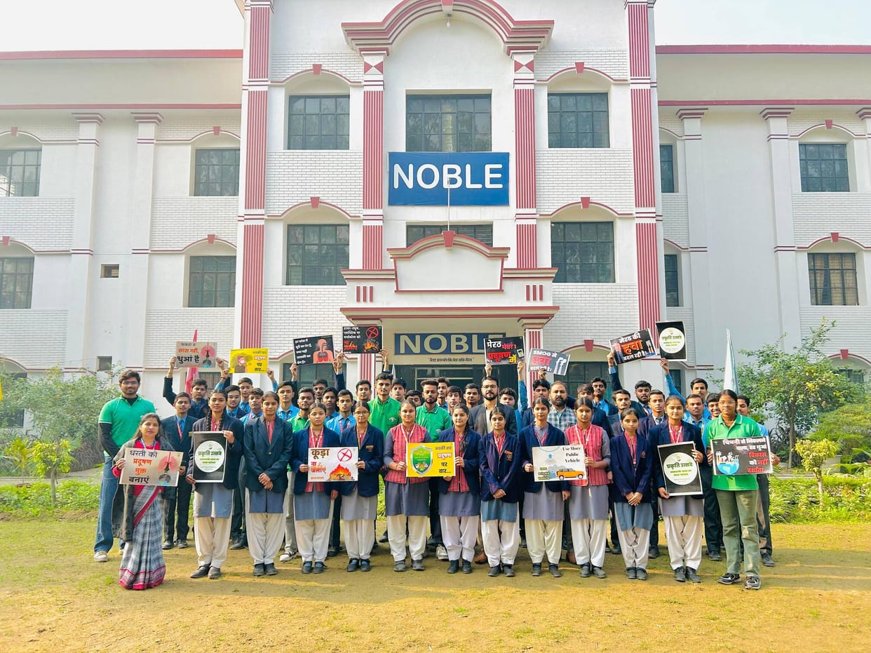 The girl students were made to take an oath not to litter.