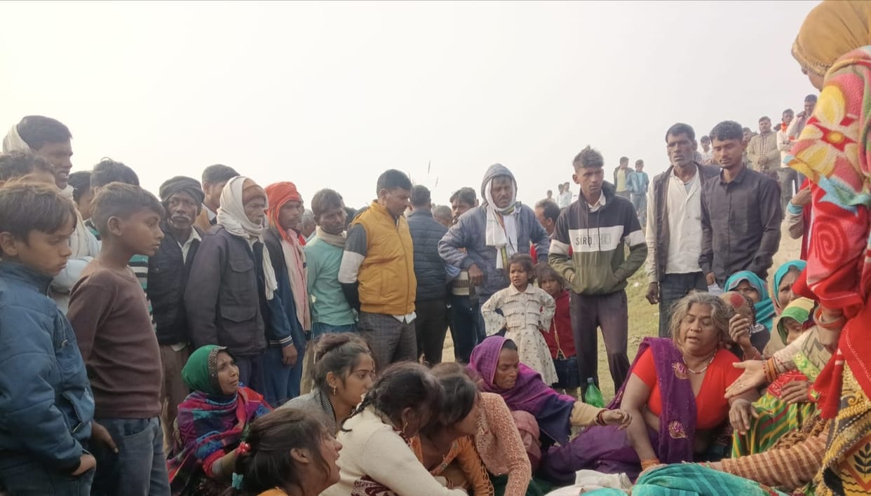 The body of a villager was found lying in a ditch near the culvert.