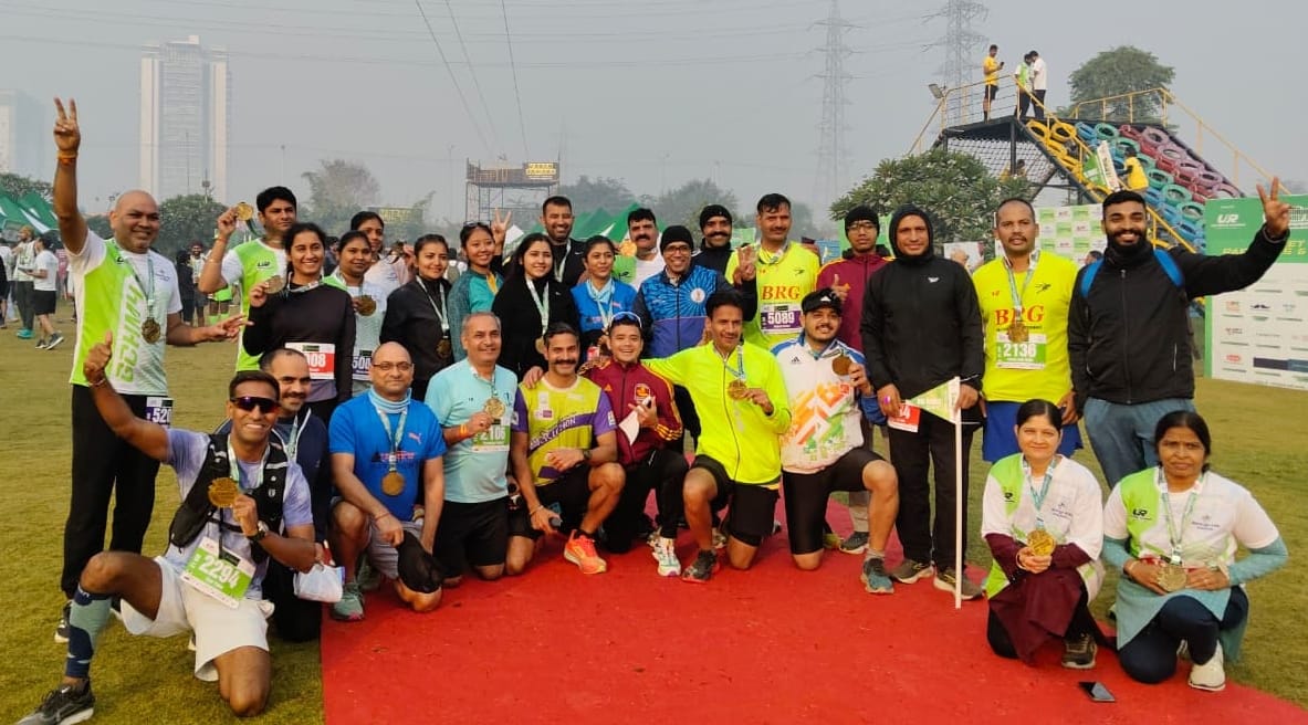 Bahadurgarh Runners Group showcased their strength in Gurugram, Chandigarh, Odisha and Delhi.