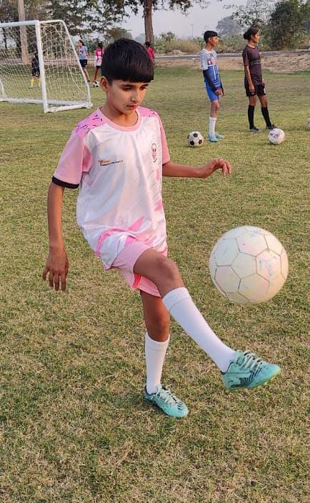 At the age of 10, Golden Girl and footballer Kamna fulfilled her wish.