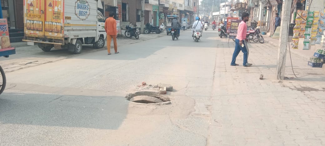 Negligence is life-threatening, sewer manholes are left open and two feet above the ground