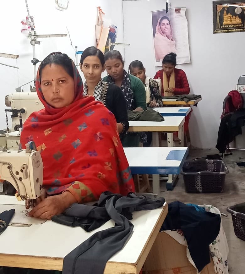 Rita wrote the story of progress through hosiery business