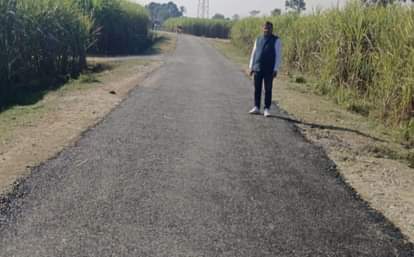 Several roads in Nighasan are being renovated at a cost of Rs 4.5 crore.