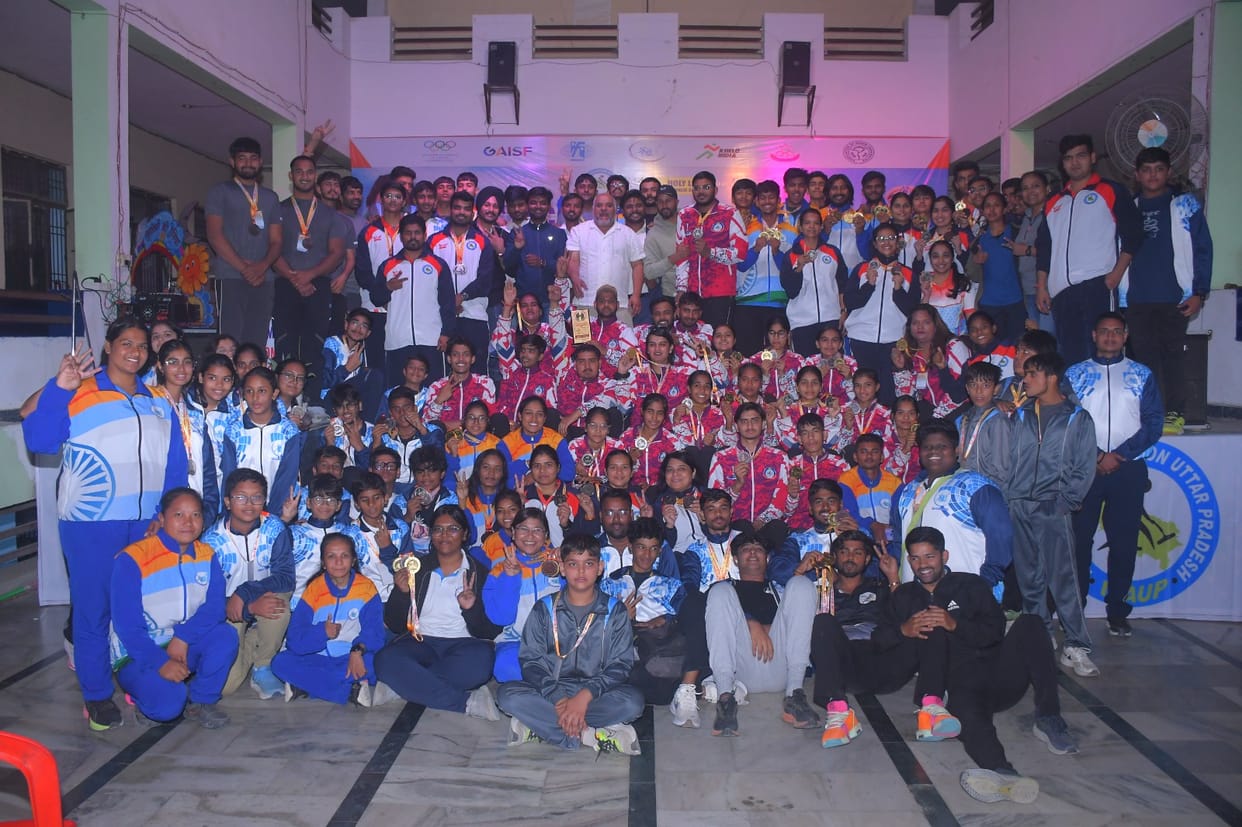 Uttar Pradesh, Rajasthan, Gujarat and Maharashtra won medals