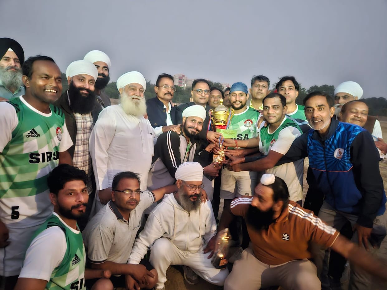 Sirsa team became the winner in the football competition