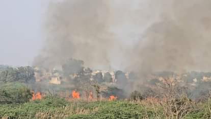 The fire that broke out at the CCI campus was doused after a lot of effort.