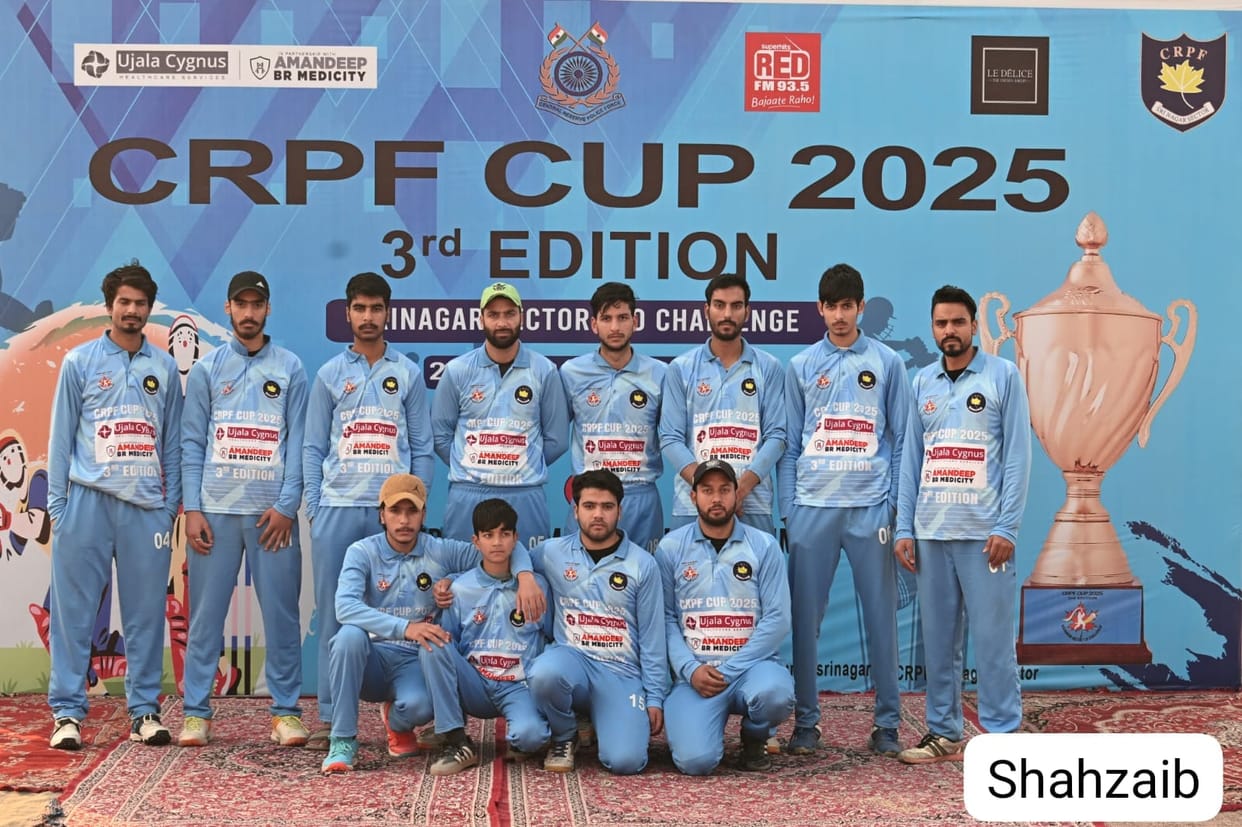 Srinagar, CRPF Cup, Shere Kashmir Cricket Stadium