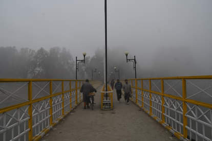 Srinagar, Weather, Minus Temperature