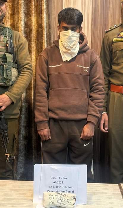 Sopore, One Arrested, Opium Seized, Police Station Bomai