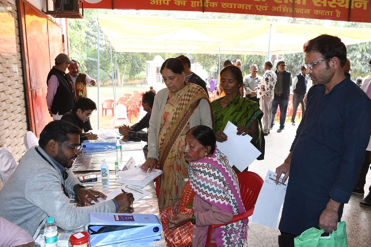 Free medical camp organised by Lohia Institute