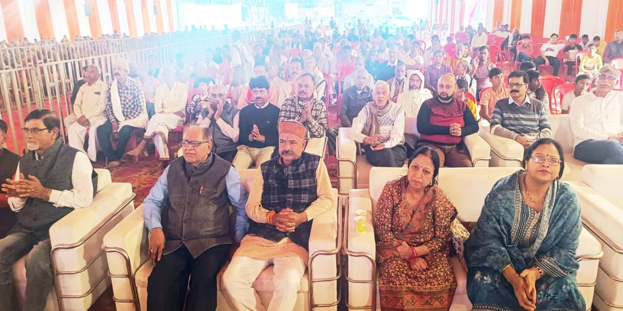 Devotees thronged the birthplace of Baba Neeb Karori Maharaj.