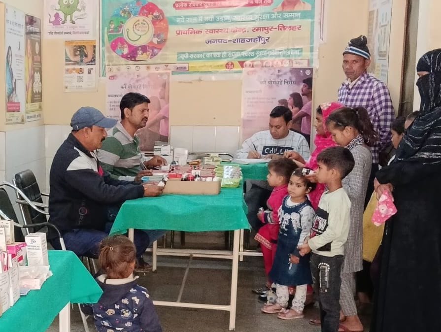 As the winter progresses, children are surrounded by cold and fever.