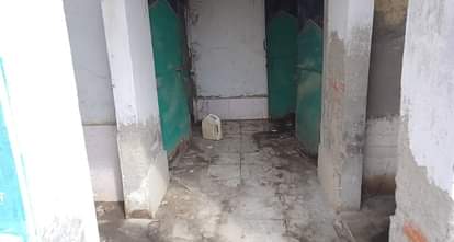 Public toilet in Deori market is in bad condition