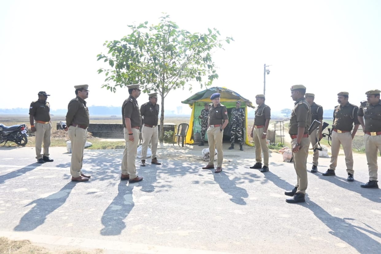 High alert on the border, investigation is being done on the barriers built at various places.