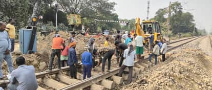 Trouble increased due to 10 hour block at Chanda railway crossing