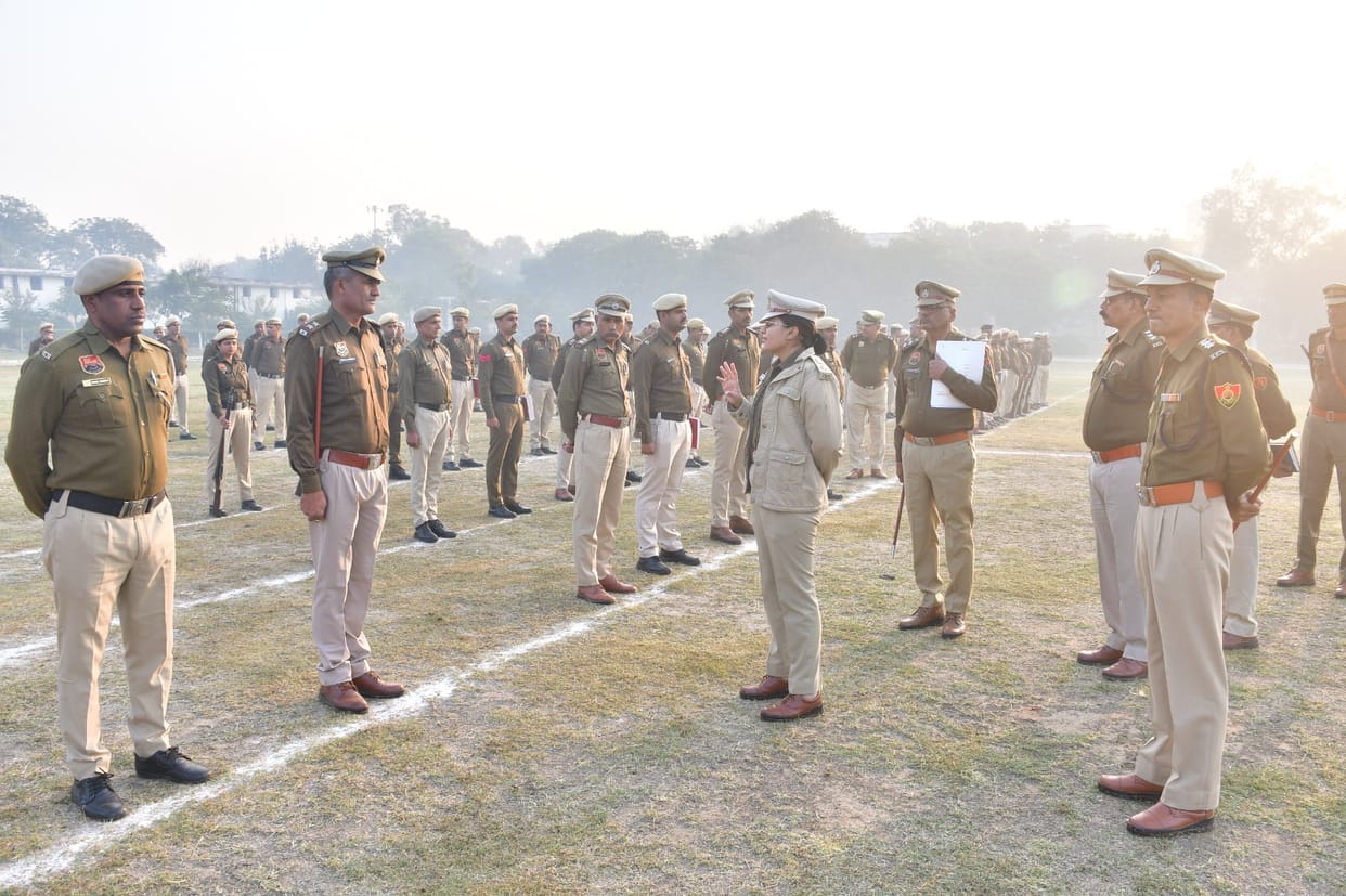 Parade conducted to stay physically and mentally fit