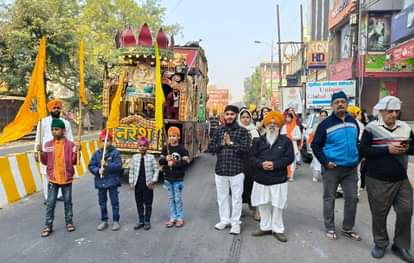 The procession showed a confluence of faith and unity.