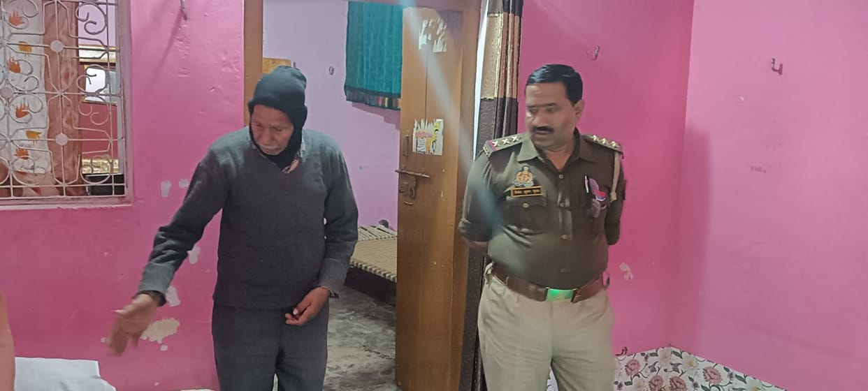 Theft at retired railway employee's house