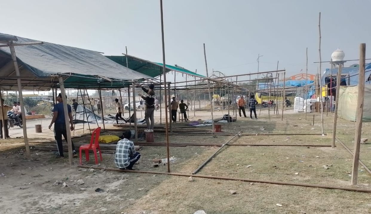SDM inspected the preparations for the Margashirsha fair and gave instructions.