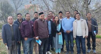 Horticulture department's five-day training camp begins in Bajaura