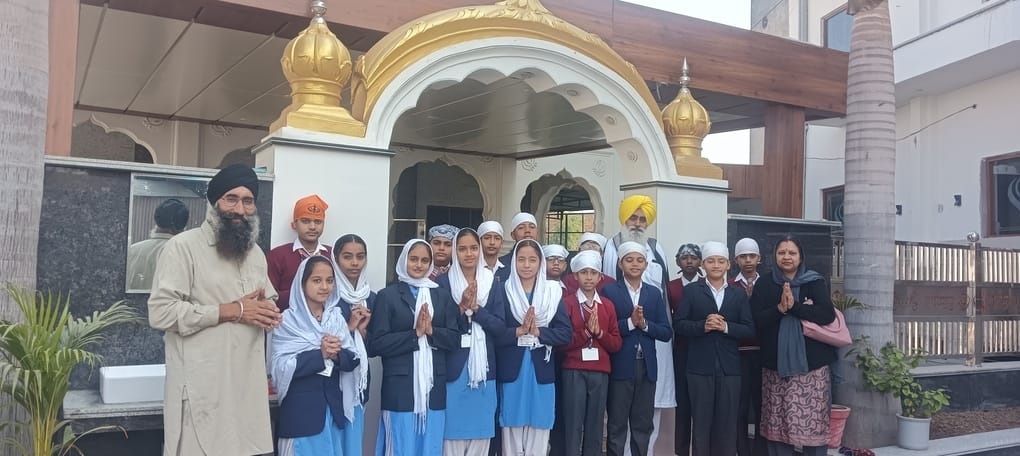 Students visited the Gurdwara Ghar