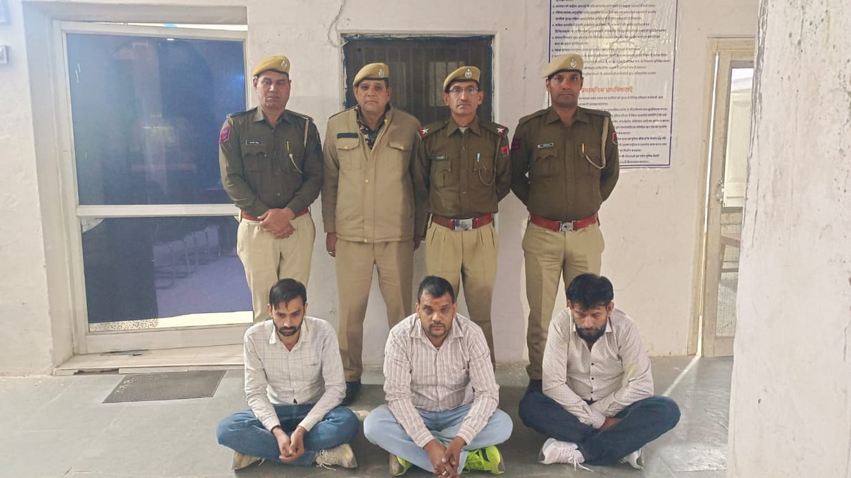 Kotputli News: Three Youths Detained for Promoting Gangster, 35 Jackets with Lawrence Bishnoi’s Name Seized
