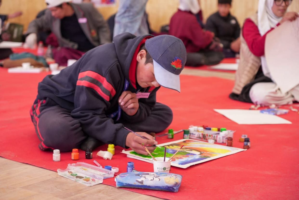 Leh, Painting Competion, Power Project Station