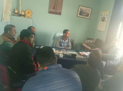 Discussion on electricity problems in Nitthar