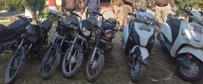 Two accused arrested for stealing bikes from Haridwar and selling them in Nepal