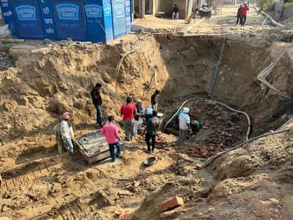 Sewerage line not completed, bypass will take time to open