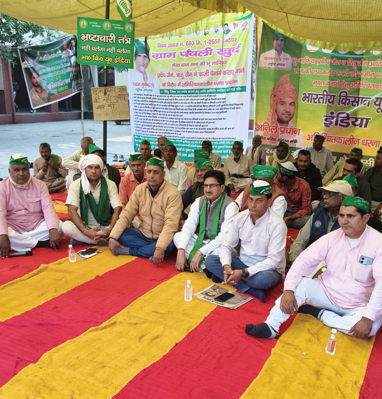 After the protest, preparations are now underway for a grand panchayat and a hunger strike.