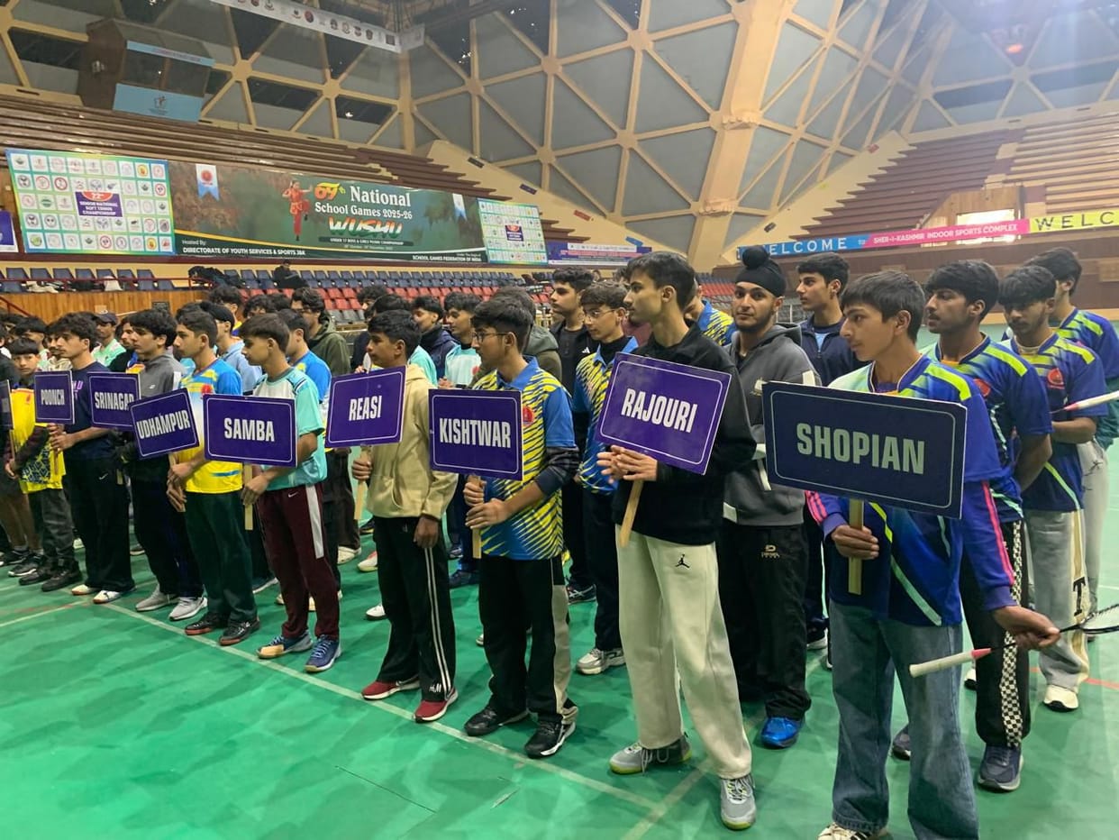 Srinagar, UT Level Badminton Championship, Vazir Bagh