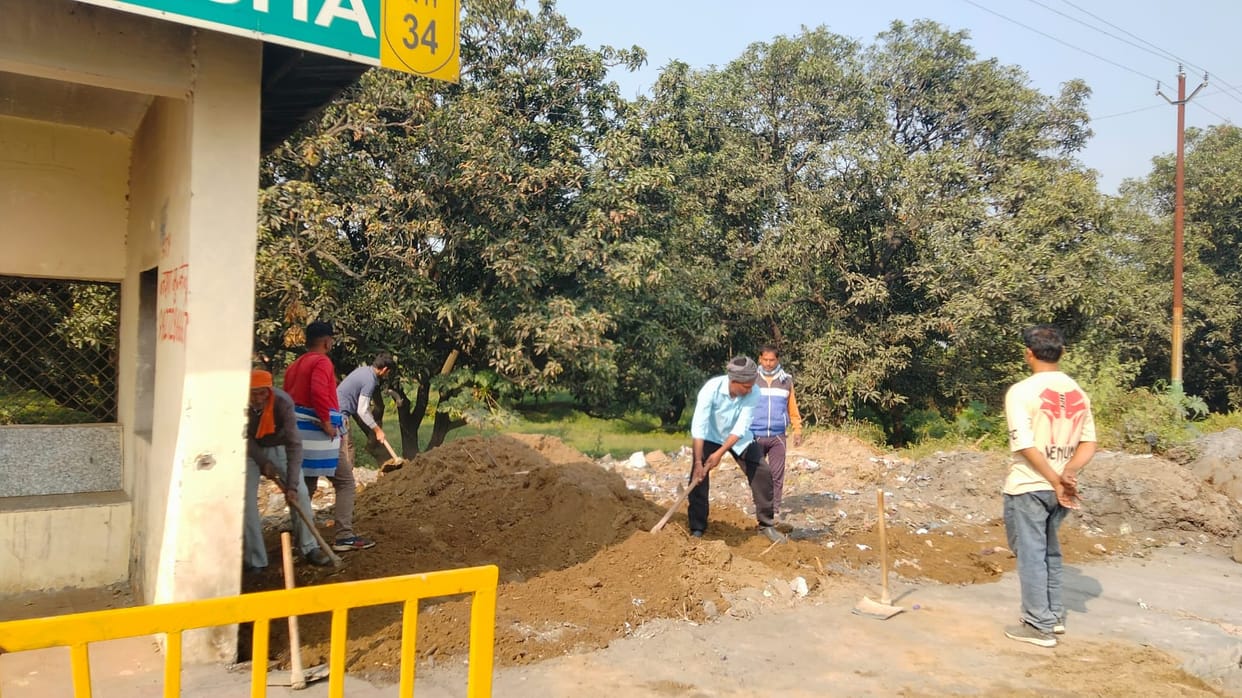 Special cleanliness drive was carried out in three villages.