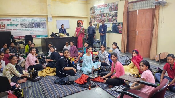 Priya first took training, then opened her own boutique, now she is teaching others.