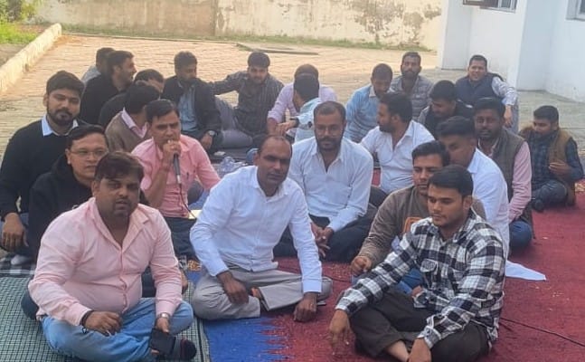 The strike continued for the second day over the demands.