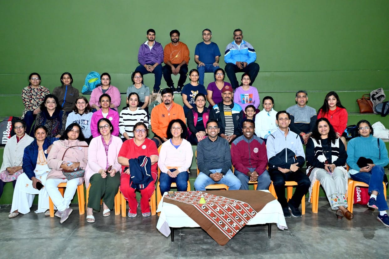 Aarti won the gold medal in badminton singles